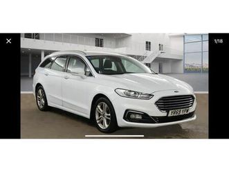 2019 ford mondeo 2.0tdci zetec edition ecoblue (start/stop) estate auto