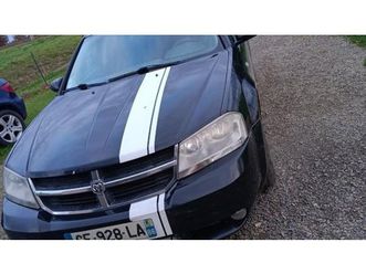 2007 dodge avenger noir manuel, 6 vitesses conduite à gau...