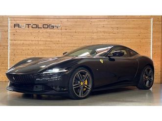 2021 ferrari roma noir automatique, 7+ vitesses conduite...