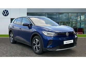 volkswagen id.4 109kw style ed pure 52kwh 5dr auto [110kw ch]