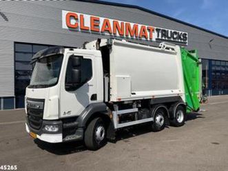 daf fag lf 220 euro 6 terberg olympus 14m³ just 138.293 km! — vrachtwagens — marktplaats