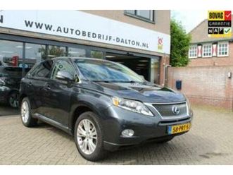 lexus rx 450h 2wd preference pro hybrid / leer / navigatie — lexus — marktplaats