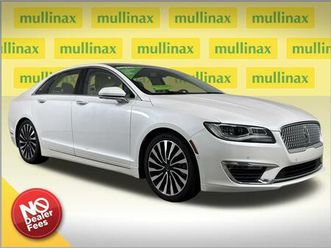 used 2017 lincoln mkz black label
