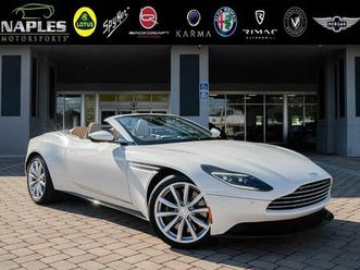 used 2019 aston martin db11 volante