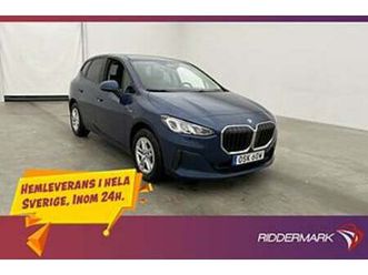 bmw 225xe active tourer moms läder kamera navi carplay drag