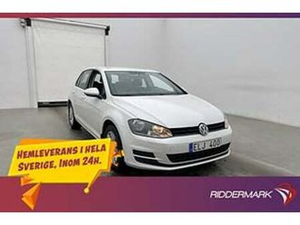 volkswagen golf 1.2 tsi masters 1 brukare värmare adapt-fart