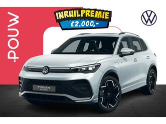 volkswagen tiguan 1.5 ehybrid 204pk r-line edition | comfort pakket | 20 velgen