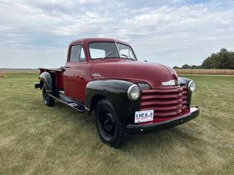 well-documented restored 1953 chevrolet 3800 pickup