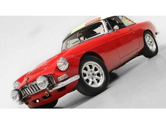 1967 mg mgb rouge manuel, 5 vitesses conduite à gauche in...