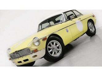 1976 mg mgb jaune manuel, 4 vitesses conduite à gauche in...