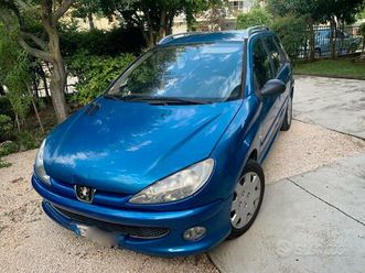 peugeot 206 1.6 16v sw xs metano motore nuovo meta