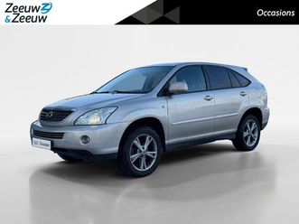 lexus rx 400h executive hybride | compleet dealer onderhouden | trekhaak | open dak | lederen bekleding | stuurverwarming | 3 maanden bovag garantie