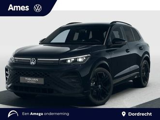 volkswagen tiguan r-line edition 1.5 ehybrid 204 pk suv 6 versn. dsg | trekhaak inklapbaar | black style pakket | comfort pakket | | trekhaak | draadloos oplade
