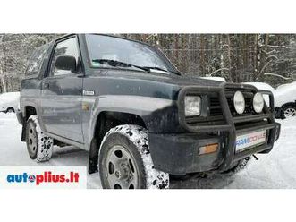 daihatsu feroza, 1.6 l., off-road / crossover