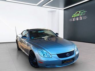 lexus sc 430 v8 cabrio*navi~leder schwarz~mark le~gel.