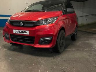 macchinetta rosso fuoco aixam sport