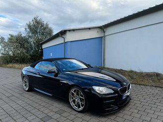 bmw 640i cabrio m-paket/scheckheft/servicepaket inkl