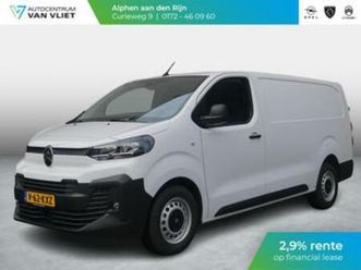 citroen jumpy l3 2.0d 145 pk. | 2,9% rente | navi incl. appl — bestelauto's — marktplaats