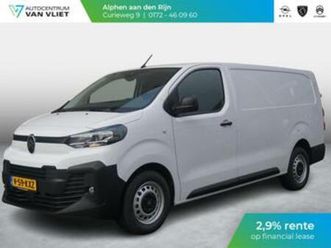 citroen jumpy l3 2.0d 145 pk. | 2,9% rente | navi incl. appl — bestelauto's — marktplaats