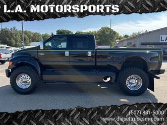 2007 ford f-650 supertruck! cat diesel automatic factory built monster