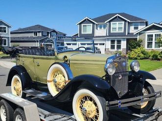 1930 ford model a phaeton