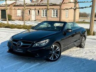 ② mercedes e220 cdi cabrio facelift automaat navi euro6 — mercedes-benz — 2ememain