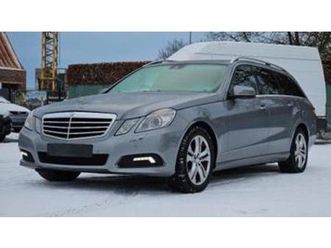 ② mercedes e220 cdi -avantgarde -automatique -2010 — mercedes-benz — 2ememain
