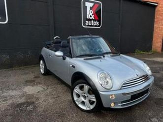 ② mini cooper cabrio 1.6i — mini — 2ememain