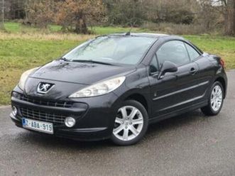 ② peugeot 207 cabrio jbl - 1.6i - 2009 - 137d km - ac/zv/trekh — peugeot — 2ememain