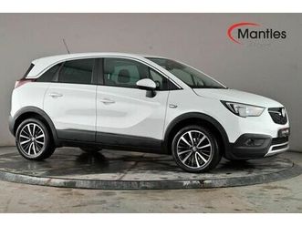 vauxhall crossland x 1.2 turbo gpf elite suv 5dr petrol auto euro 6 (start/stop) (110 ps)