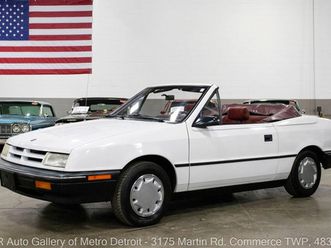 1991 dodge shadow highline