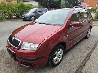 skoda fabia combi 1.4 16v ambiente klíma! abs! sz.könyv! s.mentes! 141e km!