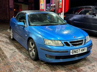 saab, 9-3, convertible, 2007, other, 1998 (cc), 2 doors