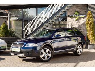 skoda octavia combi scout 2.0 pd tdi dpf 4x4 blue storm metallic +1.tulajdonos +vezérlés csere +3x-s garancia !!