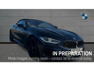 bmw 8 series 840i m sport convertible 3.0 2dr
