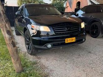 infiniti 2004 zwart fx45 v8 — infiniti — marktplaats