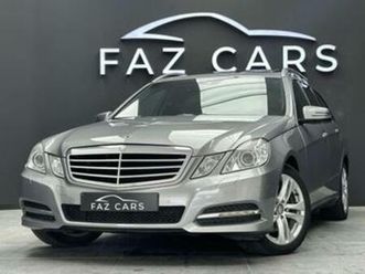 ② mercedes-benz e-klasse 300 * 1er prop + cuir + camera + xeno — mercedes-benz — 2ememain