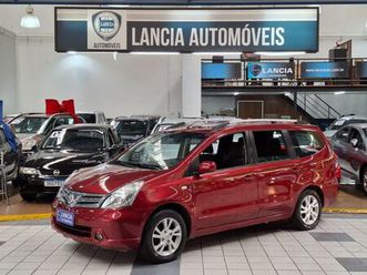 nissan livina grand s 1.8 16v flex fuel mec.