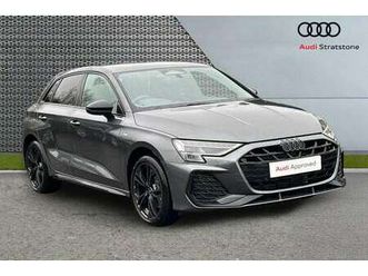 audi a3 1.5 tfsi e 204 black edition 5dr s tronic