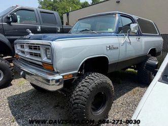 1987 dodge ramcharger 150 lifted 4x4 suv project