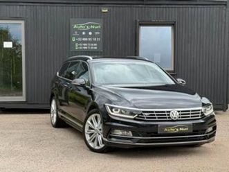 ② volkswagen passat 2.0tdi r-line dsg leder navi xenon — volkswagen — 2ememain