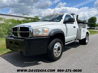 2008 dodge ram 4500 miller industries recovery wrecker tow truck