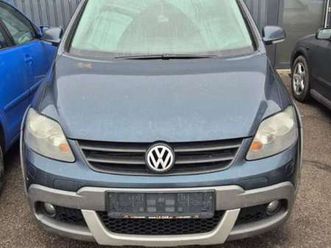 vw golf plus cross