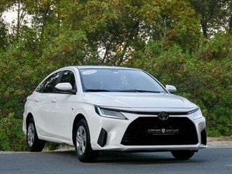 toyota yaris 1.5l e toyota yaris 1.5l 2023 gcc original paint & accident-free excellent condition 1004 aed monthl