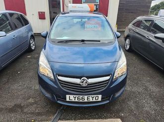 vauxhall meriva club 1.4i turbo (120ps) auto