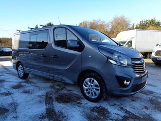 vauxhall vivaro 1.6 cdti 2900 biturbo ecotec limited edition nav crew van l2 h1 euro 6 (start/stop) 5dr (6 seat)