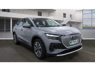 audi q4 e-tron q4 sportback sport 45 e-tron quattro 210,00 kw