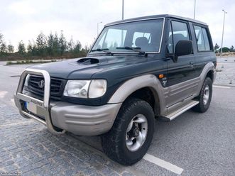 hyundai galloper 2.5 td exceed 100cv junho/99