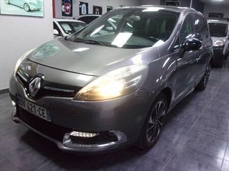renault scenic iii 1.5 dci 110 bose edit° 6/15 67mkm com 1ere main/france gps/son bose/toit ouvrant/tel/ja17/regul/clim auto/cuir-tissus / fact entretien/ distr