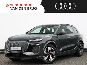 audi q6 e-tron s edition e-tron 55 285kw/388pk 100kwh hatchba 388pk s edition | keyless | bijrijderscherm | trekhaak | elek. stoelen | dodehoekdetectie | 20 ve